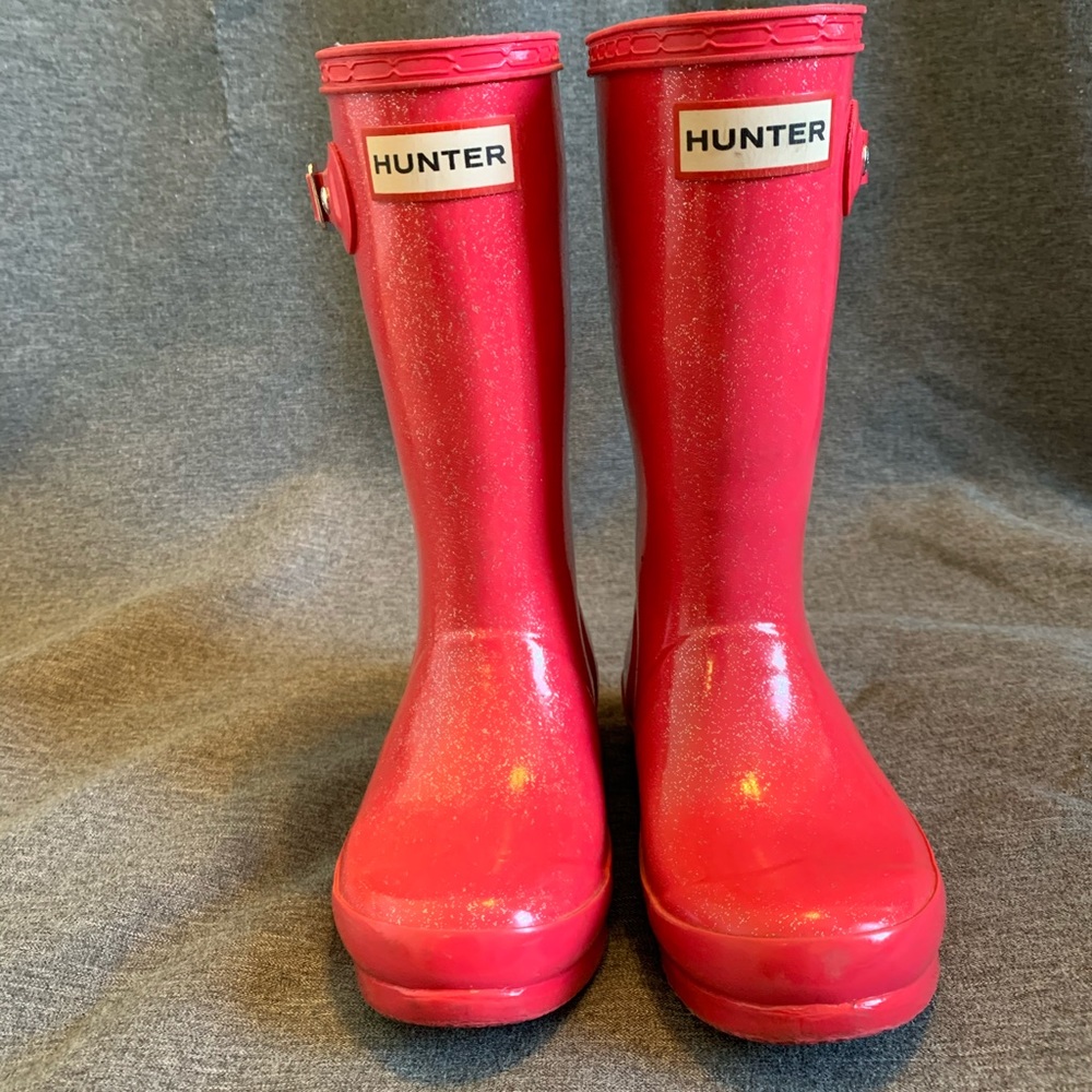 Girls Hunter Rain Boots Size 12